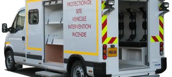 Se former sur unité mobile incendie